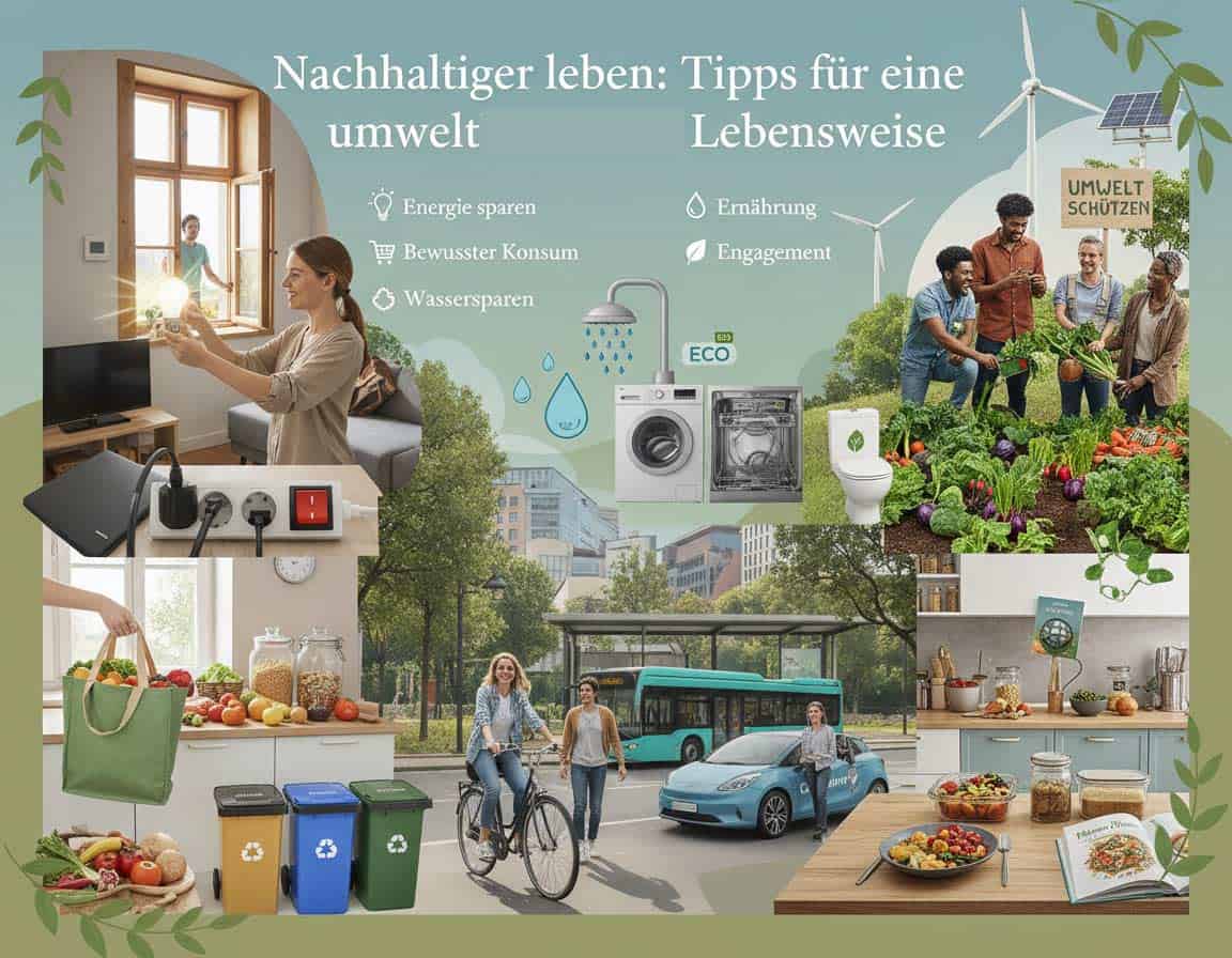 Nachhaltiger leben: Tipps für eine umweltbewusste Lebensweise