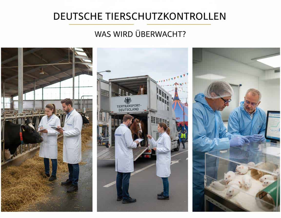 Kontrollen des Tierschutzes: Was wird überwacht