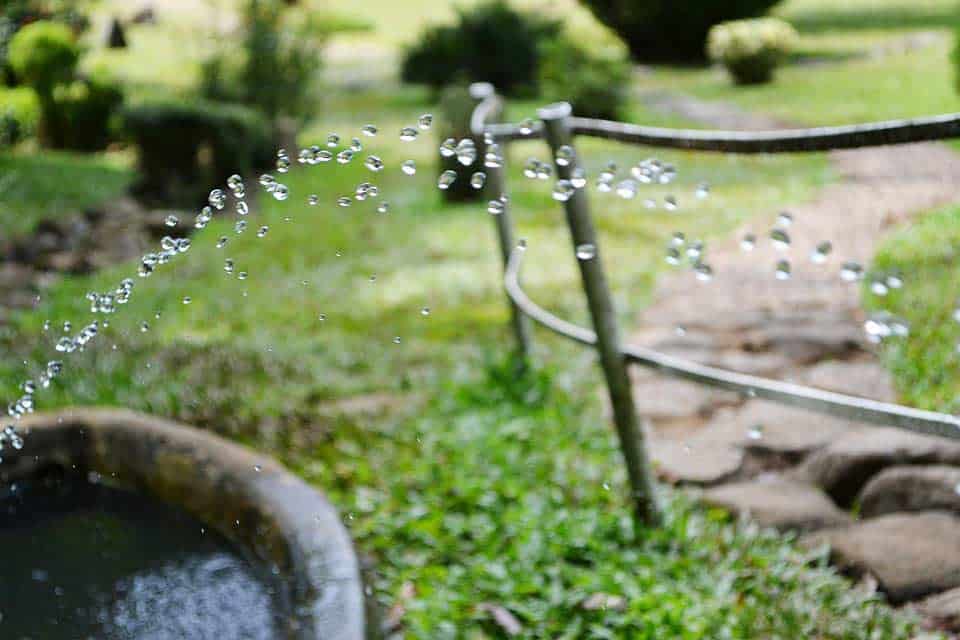 Umweltfreundliche Gartenbewässerung 