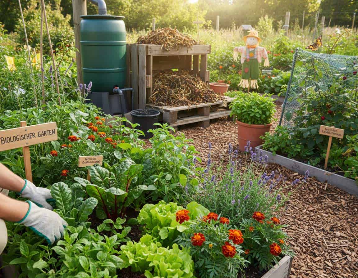 Gartenarbeit nachhaltig gestalten Natürliche Schädlingsbekämpfung im Bio-Garten