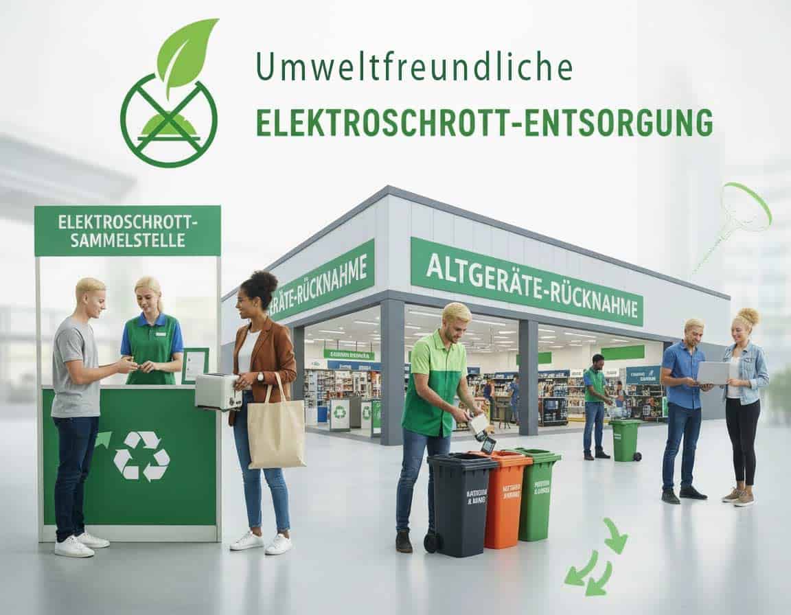 Tipps zur umweltfreundlichen Entsorgung von Elektroschrott