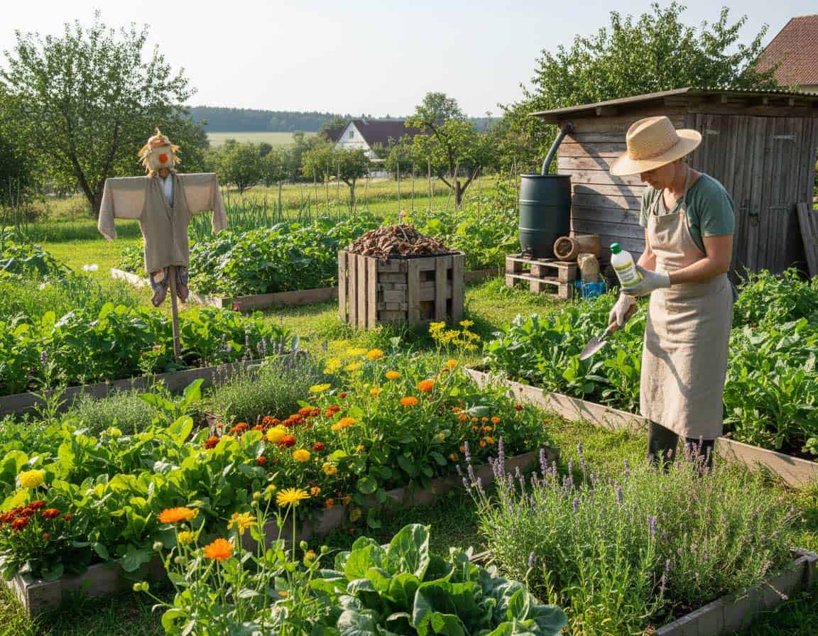 Nachhaltige Gartenarbeit: Biologisches Gärtnern und natürliche Schädlingsbekämpfung