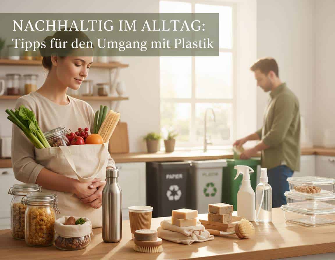Nachhaltig im Alltag: Tipps für den Umgang mit Plastik