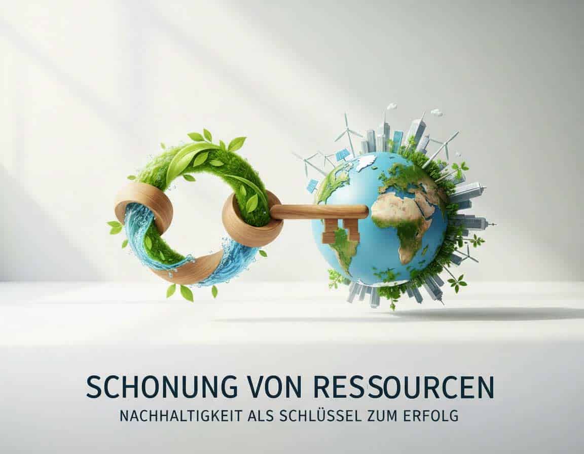 Schonung von Ressourcen: Nachhaltigkeit als Schlüssel zum Erfolg