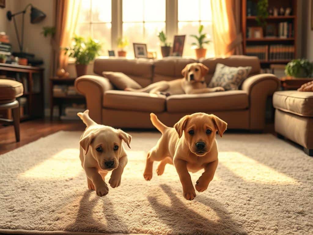 Hundefamilien in Pflegestellen