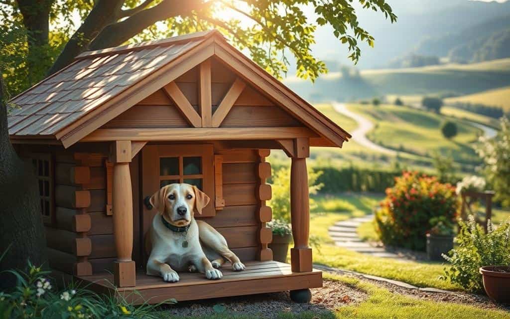 Hundehüttenbau