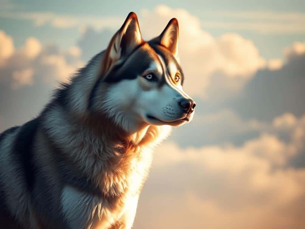 Husky in Not