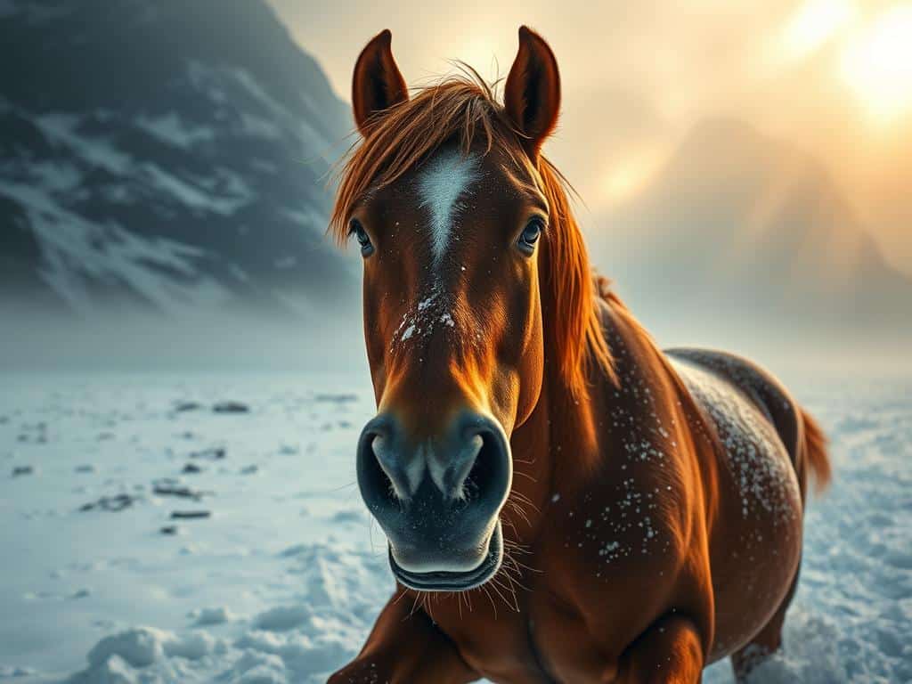 Pferd in Notlage