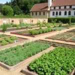 Historischer Biogarten im Kloster Fulda