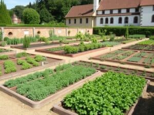 Historischer Biogarten im Kloster Fulda Historischer Biogarten im Kloster Fulda