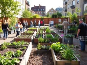 Urbaner Biogarten Prinzessinnengärten in Berlin Urbaner Biogarten Prinzessinnengärten in Berlin
