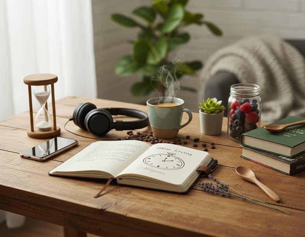 Slow Living – zum Einstieg helfen Hilfsmittel Slow Living – zum Einstieg helfen Hilfsmittel