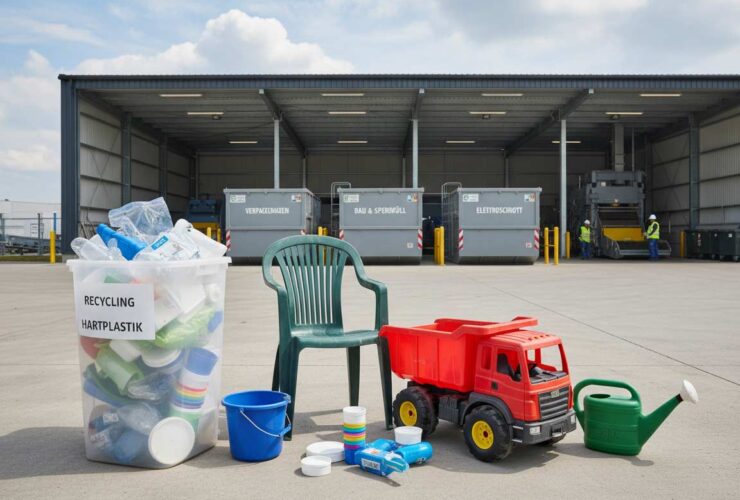 Wo entsorge ich Hartplastik?