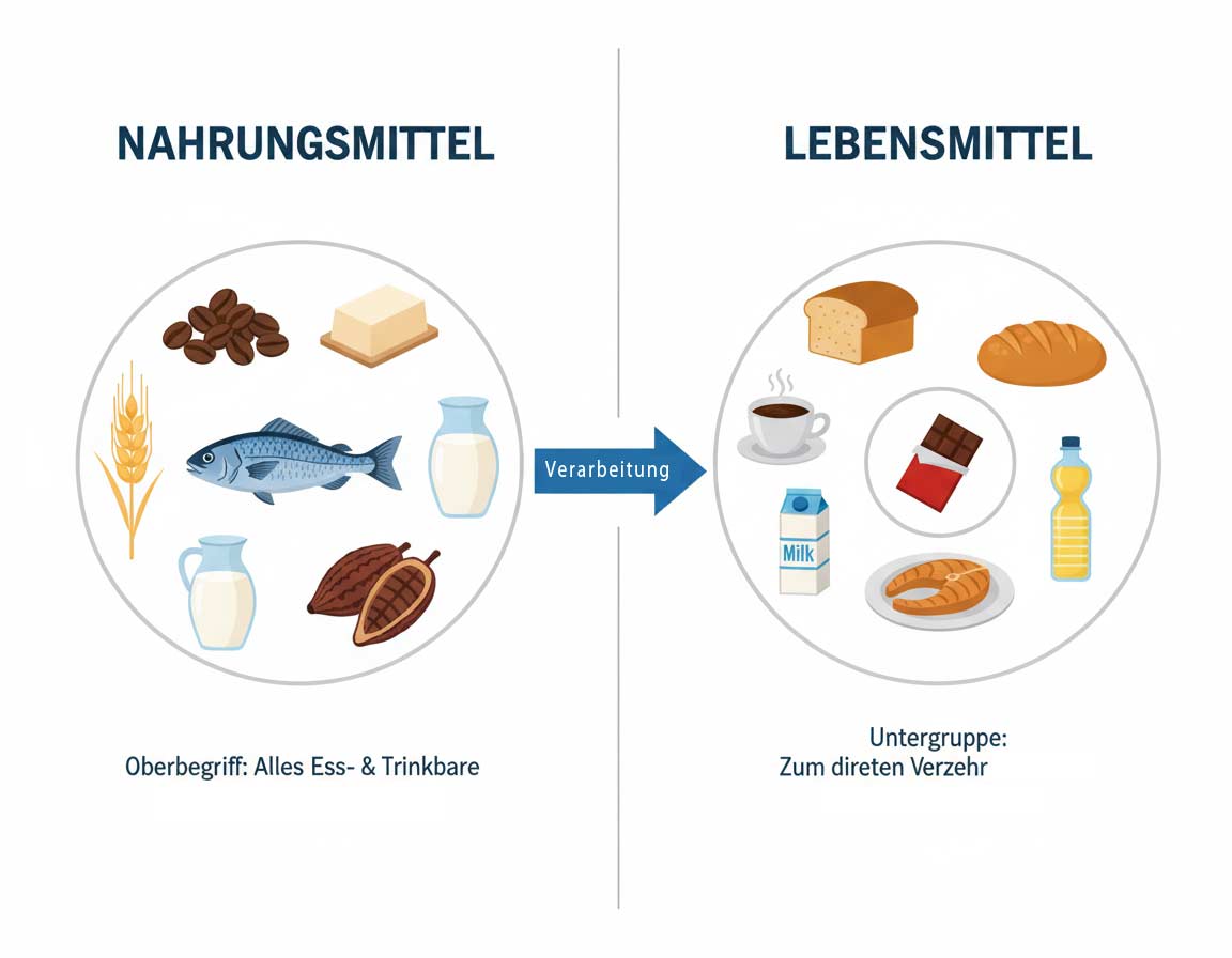 Unterschied Lebensmittel und Nahrungsmittel Unterschied Lebensmittel und Nahrungsmittel