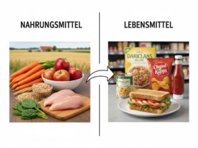 Unterschied Lebensmittel und Nahrungsmittel