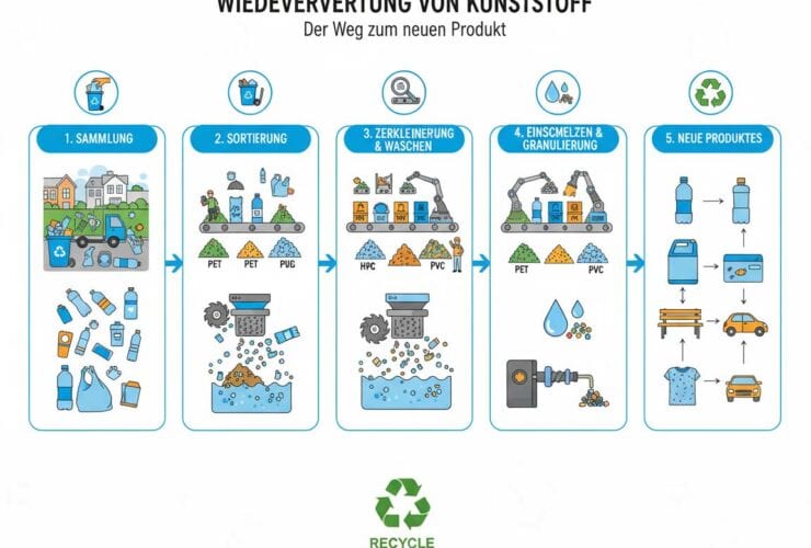 Wie wird Plastik recycelt