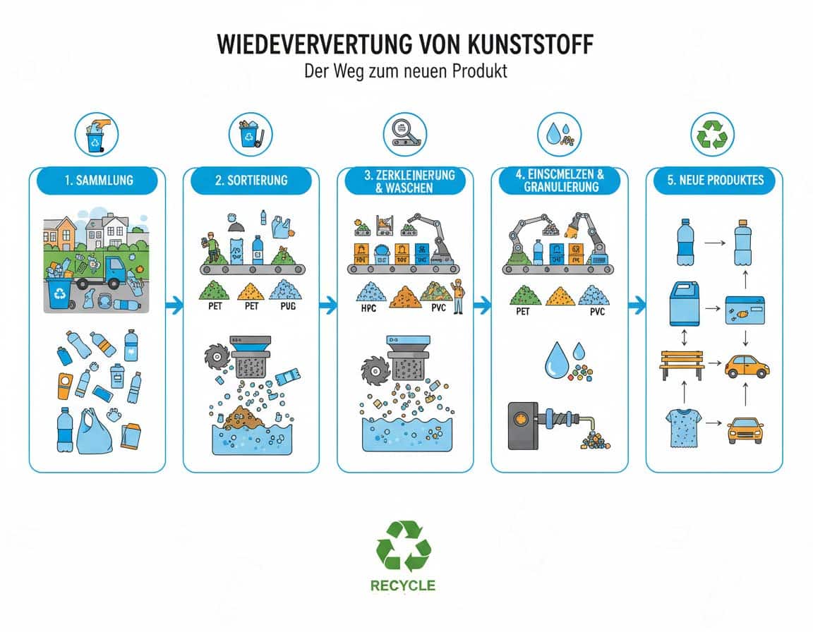 Wie wird Plastik recycelt