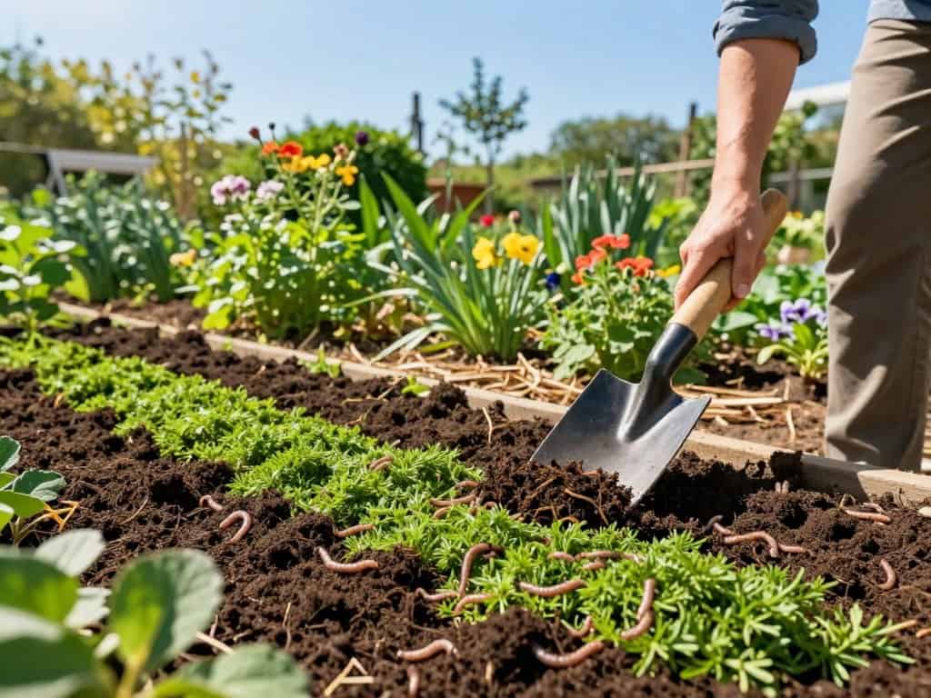 Kompost und Mulch: Bodenpflege ohne Chemie Bodenpflege ohne Chemie durch Kompostierung