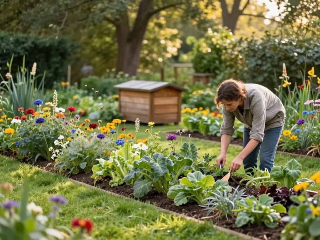 Nachhaltige Gartenpflege im Naturgarten: die Wildblumenwiese Wildblumenwiese als nachhaltige Gartenpflege im Naturgarten