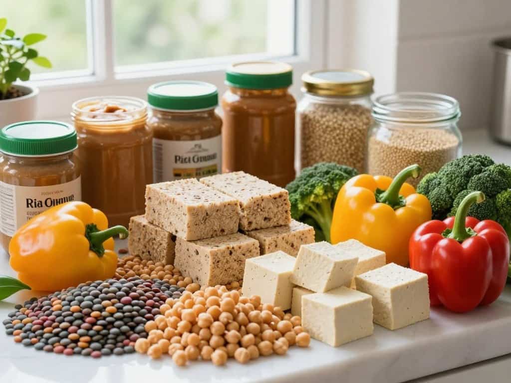 Fleischersatzprodukte und pflanzliche Proteinquellen Pflanzliche Proteinquellen und Fleischersatzprodukte im Vergleich