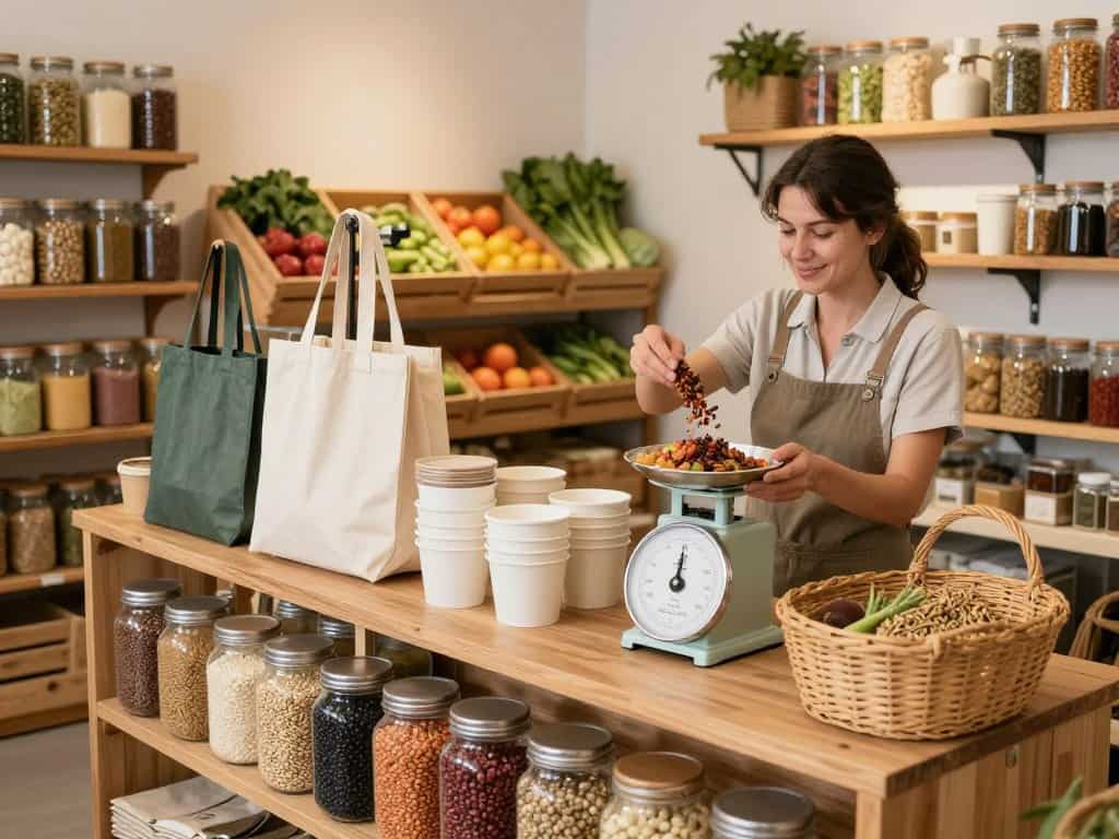 Plastikfrei einkaufen: Verpackungsmüll im Alltag vermeiden Plastikfrei einkaufen ohne Verpackungsmüll