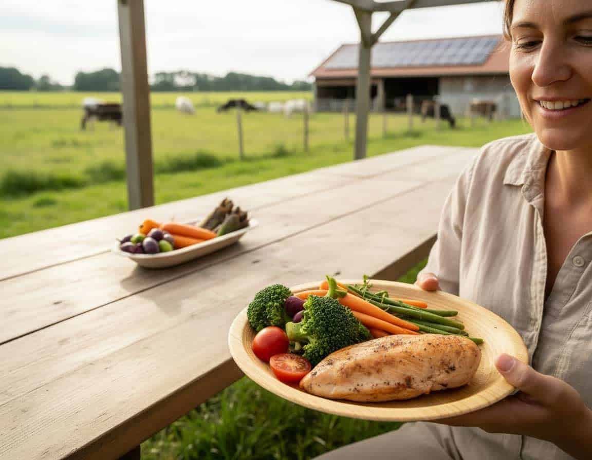 Fleisch aus der Region vom Biobauern essen Fleisch aus der Region vom Biobauern kaufen