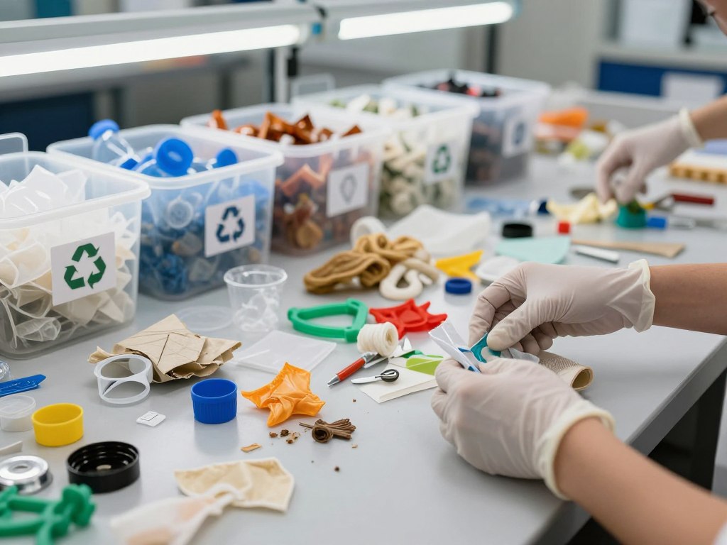 Verpackungsmaterialien und Sortierprozesse Verpackungsmaterialien in der Sortieranlage
