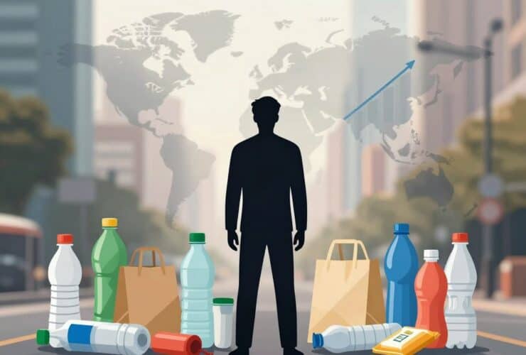 Wie viel Plastik verbraucht ein Mensch im Jahr