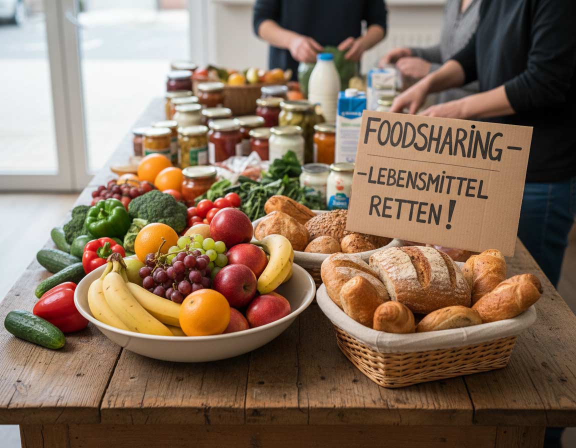 Mit Foodsharing werden Lebensmittel gerettet Mit Foodsharing werden Lebensmittel gerettet