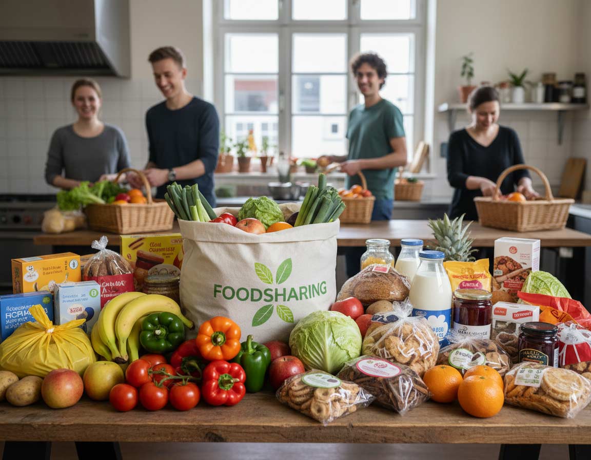 Wie bekomme ich Essen von Foodsharing?